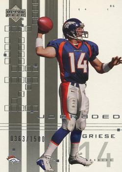 2000 UD Graded #26 Brian Griese Front