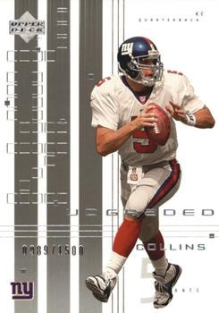 2000 UD Graded #53 Kerry Collins Front