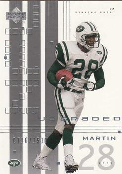 2000 UD Graded #57 Curtis Martin Front