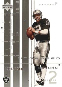 2000 UD Graded #61 Rich Gannon Front
