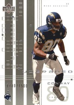 2000 UD Graded #74 Curtis Conway Front