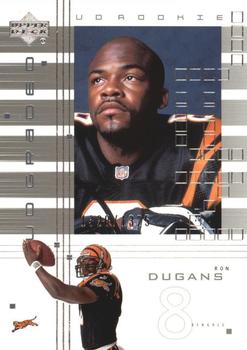 2000 UD Graded #134 Ron Dugans Front