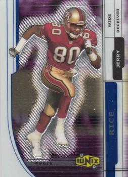 2000 UD Ionix #52 Jerry Rice Front