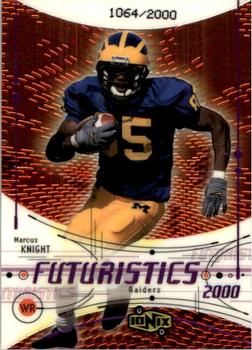 2000 UD Ionix #70 Marcus Knight Front