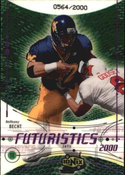 2000 UD Ionix #99 Anthony Becht Front