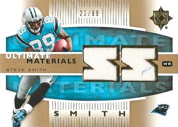 2007 Upper Deck Ultimate Collection - Ultimate Materials Gold #UM-SS Steve Smith Front