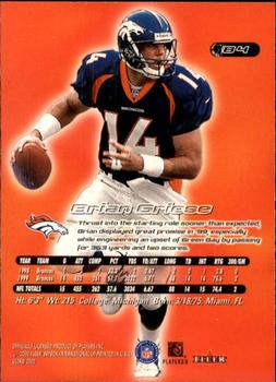 2000 Ultra #84 Brian Griese Back