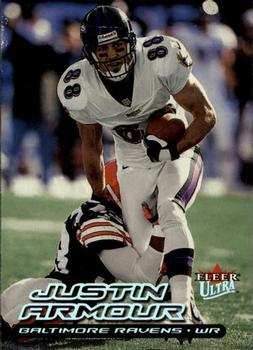2000 Ultra #158 Justin Armour Front