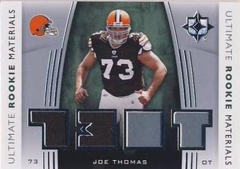2007 Upper Deck Ultimate Collection - Rookie Materials Silver #URM-JT Joe Thomas Front