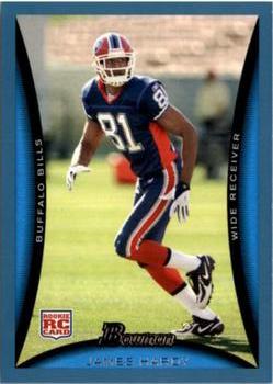 2008 Bowman - Blue #201 James Hardy  Front