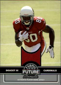 2008 Bowman - Fabric of the Future #FF-ED Early Doucet III Front