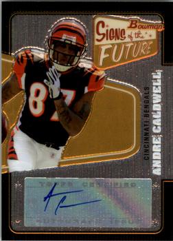 2008 Bowman - Signs of the Future #SF-AC Andre Caldwell Front