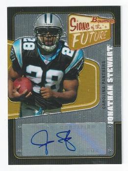 2008 Bowman - Signs of the Future #SF-JS Jonathan Stewart Front
