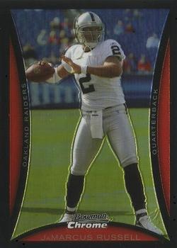 2008 Bowman Chrome - Refractors #BC127 JaMarcus Russell Front