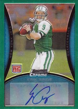 2008 Bowman Chrome - Rookie Autographs Green #BC64 Erik Ainge Front