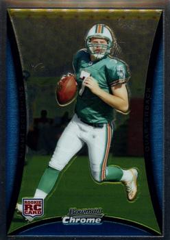 2008 Bowman Chrome - Rookies Silver #BC60 Chad Henne Front