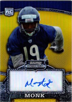 2008 Bowman Sterling - Gold Refractors #138 Marcus Monk Front