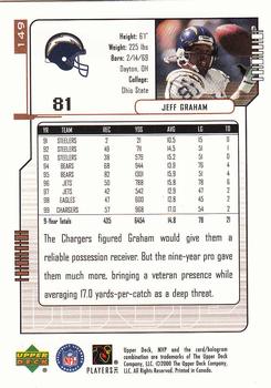 2000 Upper Deck MVP #149 Jeff Graham Back