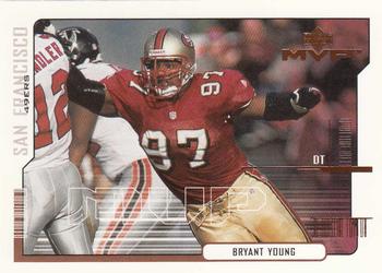 2000 Upper Deck MVP #157 Bryant Young Front