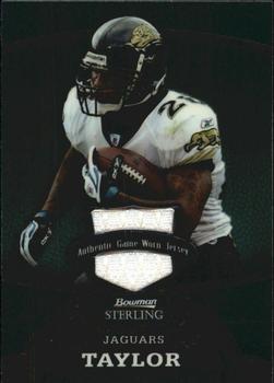 2008 Bowman Sterling - Jerseys Green #66 Fred Taylor Front