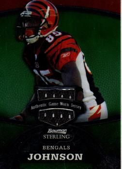 2008 Bowman Sterling - Jerseys Green #71 Chad Johnson Front