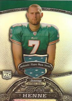 2008 Bowman Sterling - Refractors #147 Chad Henne Front