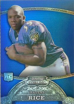 2008 Bowman Sterling - Rookie Blue Refractors #BS6 Ray Rice Front