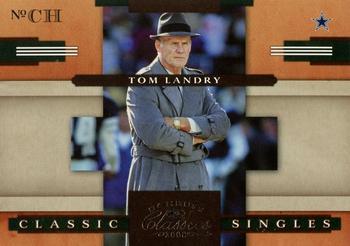 2008 Donruss Classics - Classic Singles #CS-8 Tom Landry Front