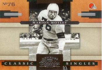 2008 Donruss Classics - Classic Singles #CS-12 Marion Motley Front