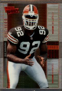 2000 Upper Deck Ultimate Victory #103 Courtney Brown Front
