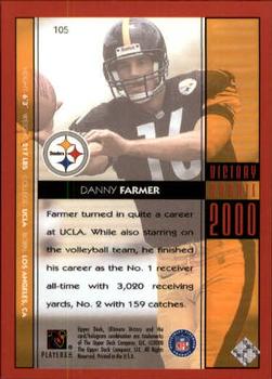 2000 Upper Deck Ultimate Victory #105 Danny Farmer Back