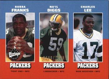 2000 Upper Deck Vintage Preview #27 Bubba Franks / Na'il Diggs / Charles Lee Front