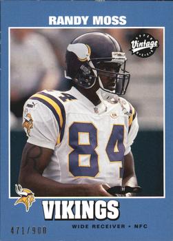 2000 Upper Deck Vintage Preview #67 Randy Moss Front