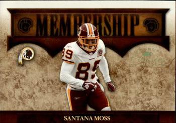 2008 Donruss Classics - Membership Gold #M-6 Santana Moss Front