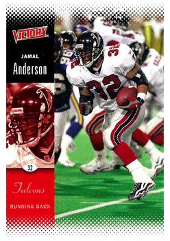2000 Upper Deck Victory #9 Jamal Anderson Front