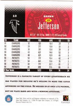 2000 Upper Deck Victory #10 Shawn Jefferson Back