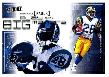 2000 Upper Deck Victory #244 Marshall Faulk Front