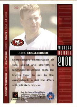 2000 Upper Deck Victory #302 John Engelberger Back