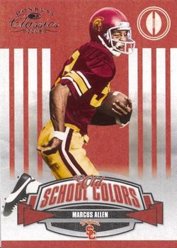 2008 Donruss Classics - Old School Colors #OSC-24 Marcus Allen Front