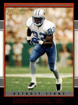 2001 Bowman #83 Germane Crowell Front