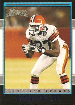 2001 Bowman #137 Anthony Henry Front