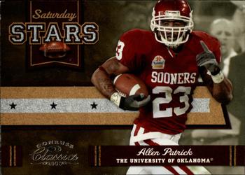 2008 Donruss Classics - Saturday Stars #SS-1 Allen Patrick Front