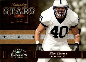 2008 Donruss Classics - Saturday Stars Silver Holofoil #SS-7 Dan Connor Front