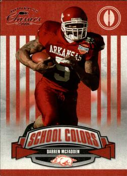 2008 Donruss Classics - School Colors #SC-43 Darren McFadden Front