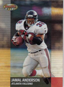 2001 Bowman's Best #38 Jamal Anderson Front