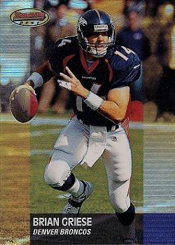 2001 Bowman's Best #57 Brian Griese Front