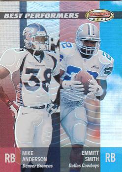 2001 Bowman's Best #97 Mike Anderson / Emmitt Smith Front
