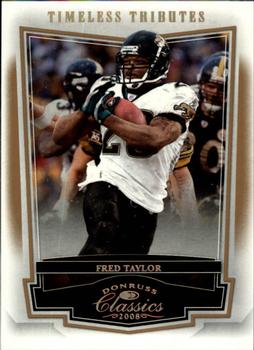 2008 Donruss Classics - Timeless Tributes Bronze #47 Fred Taylor Front