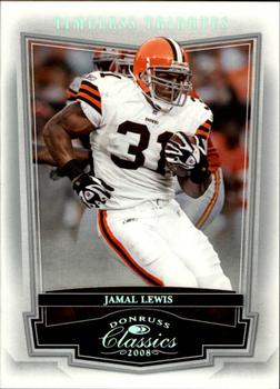 2008 Donruss Classics - Timeless Tributes Silver #24 Jamal Lewis Front