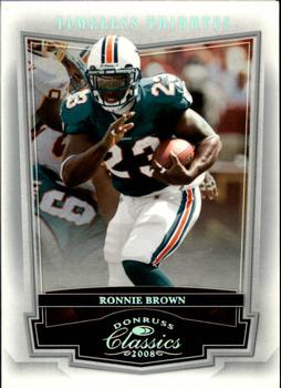 2008 Donruss Classics - Timeless Tributes Silver #52 Ronnie Brown Front